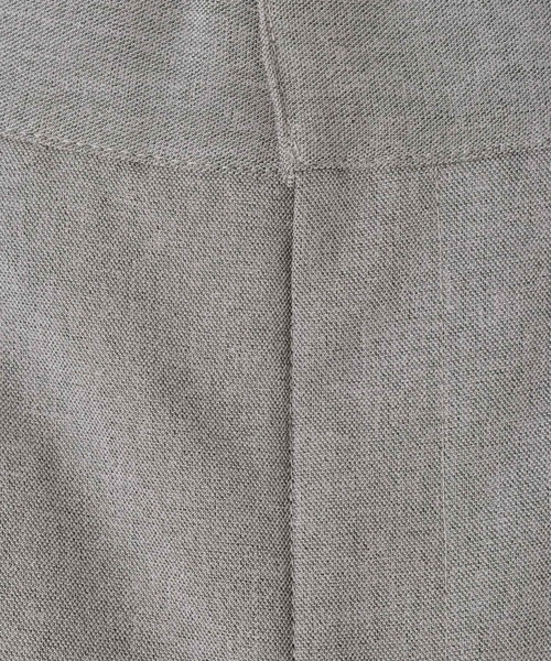 PAGEBOY（ページボーイ）の「【紫外線カット/接触冷感/イージーケア/セットアップ対応】バスケットショートパンツ（スラックス・レディース・グレー/ブラック・FREE）」の4枚目の写真