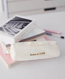 Maison de FLEUR | グログランリボンツイードロングポーチ(ポーチ)