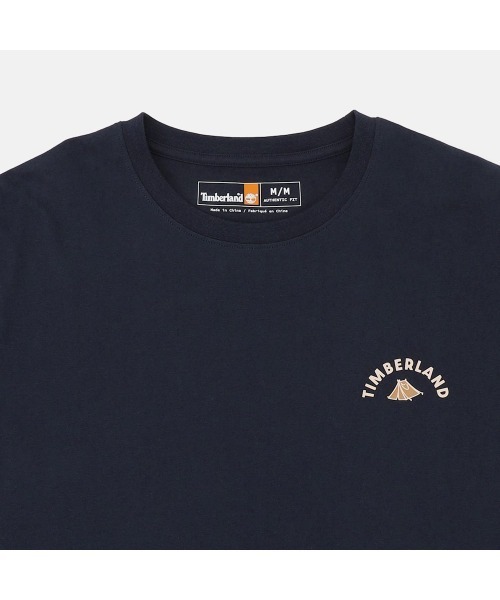 Timberland(ティンバーランド)の「ベア キャンプ グラフィック Tシャツ ユニセックス(Tシャツ/カットソー・メンズ・ダークブルー・LARGE/MEDIUM/SMALL/X-LARGE)」の3枚目の写真