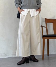 un dix cors | ストレッチ起毛リブ替えパンツ(その他パンツ)