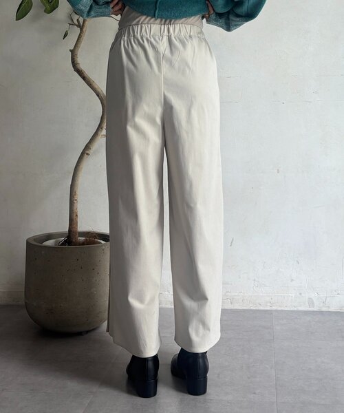 un dix cors(アンディコール)の「ストレッチ起毛リブ替えパンツ(その他パンツ・レディース・ブルー/アイボリー/ブラック・FREE)」の12枚目の写真