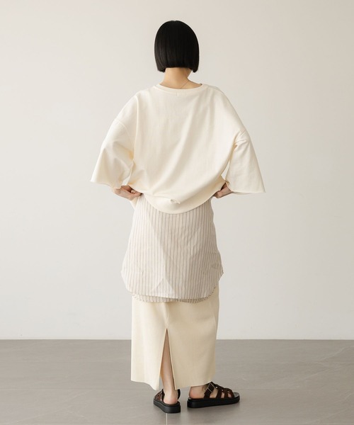 LOWRYS FARM（ローリーズファーム）の「シャツマキベルト  645162（ベルト・レディース・アイボリー/ブルー・FREE）」の9枚目の写真