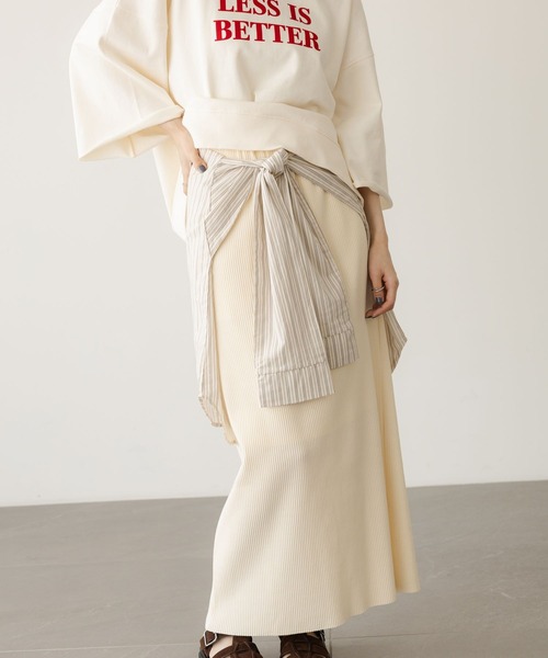 LOWRYS FARM（ローリーズファーム）の「シャツマキベルト  645162（ベルト・レディース・アイボリー/ブルー・FREE）」の11枚目の写真