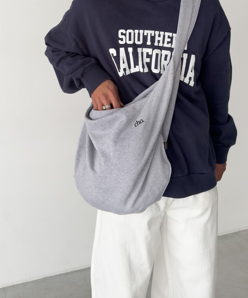 CANAL JEAN（キャナルジーン）の「choice_cnl　スウェットショルダーバッグ（ショルダーバッグ・レディース・グレー・ONE SIZE）」の6枚目の写真
