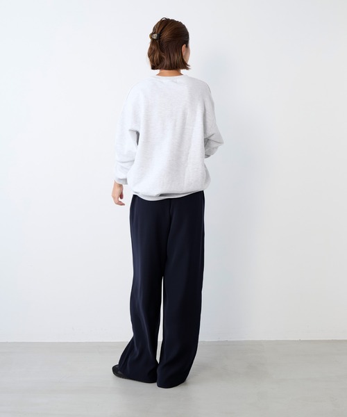 Johnbull（ジョンブル）の「【Johnbull】フォトプリント裏毛スウェット-LIFE CONNECTICUT SWT（スウェット・レディース・ライトグレー・M）」の3枚目の写真