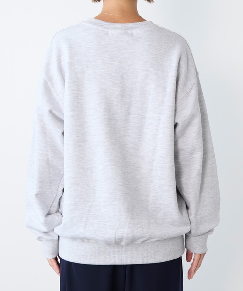 Johnbull（ジョンブル）の「【Johnbull】フォトプリント裏毛スウェット-LIFE CONNECTICUT SWT（スウェット・レディース・ライトグレー・M）」の6枚目の写真