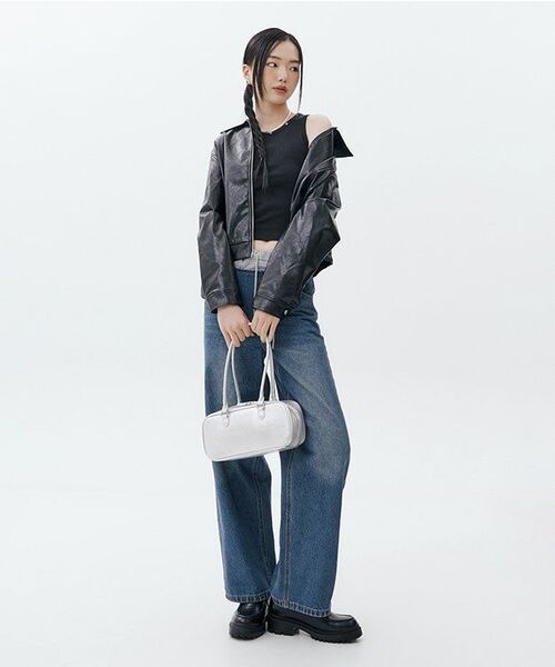 MAC MOC（マックモック）の「アンダース3カラー ダービーローファー 4cm（ローファー・レディース・ブラック/アイボリー/ブラウン・22.5cm/23cm/23.5cm/24cm/24.5cm/25cm）」の10枚目の写真