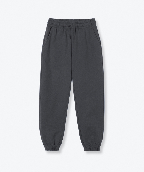 MUSINSA STANDARD KIDS（ムシンサスタンダードキッズ）の「ベーシックスウェットパンツ[ダークグレー]（スウェットパンツ・レディース・その他・100/110/120/150/130/140/160）」の2枚目の写真