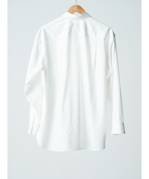 benine9（ビーナイン）の「benine 9 Double Pocket L/S Shirt (BN0126-401)（シャツ/ブラウス・メンズ・ブラック/ホワイト・MEDIUM/LARGE）」の3枚目の写真