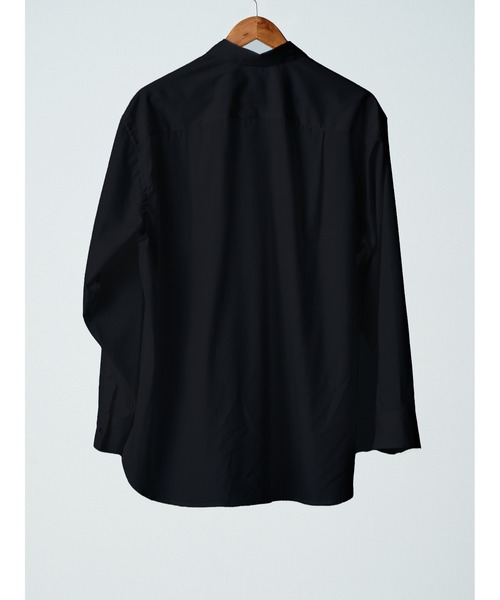 benine9（ビーナイン）の「benine 9 Double Pocket L/S Shirt (BN0126-401)（シャツ/ブラウス・メンズ・ブラック/ホワイト・MEDIUM/LARGE）」の4枚目の写真