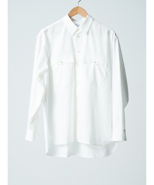 benine9（ビーナイン）の「benine 9 Double Pocket L/S Shirt (BN0126-401)（シャツ/ブラウス・メンズ・ブラック/ホワイト・MEDIUM/LARGE）」の22枚目の写真