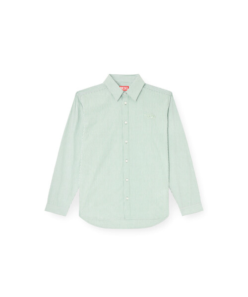 DIESEL(ディーゼル)の「メンズ シャツ S-SIMPLY-BKBZ(シャツ/ブラウス・メンズ・グリーン系その他/ブルー系その他・54/52/48/46/44/50)」の6枚目の写真