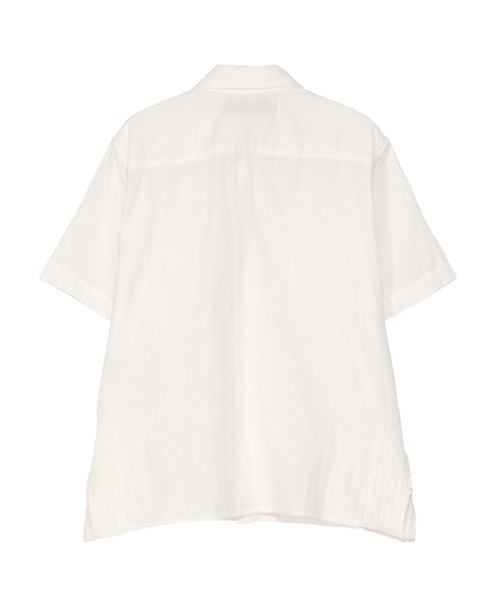 ZUCCa(ズッカ)の「DOUBLE GAUZE / S(シャツ/ブラウス・レディース・ブラック/ホワイト/ベージュ/イエロー・XL/M size)」の5枚目の写真