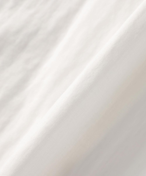 ZUCCa(ズッカ)の「DOUBLE GAUZE / S(シャツ/ブラウス・レディース・ブラック/ホワイト/ベージュ/イエロー・XL/M size)」の6枚目の写真