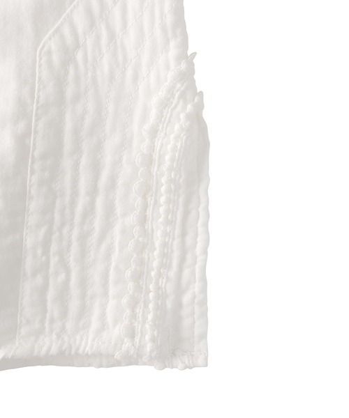 ZUCCa(ズッカ)の「DOUBLE GAUZE / S(シャツ/ブラウス・レディース・ブラック/ホワイト/ベージュ/イエロー・XL/M size)」の7枚目の写真