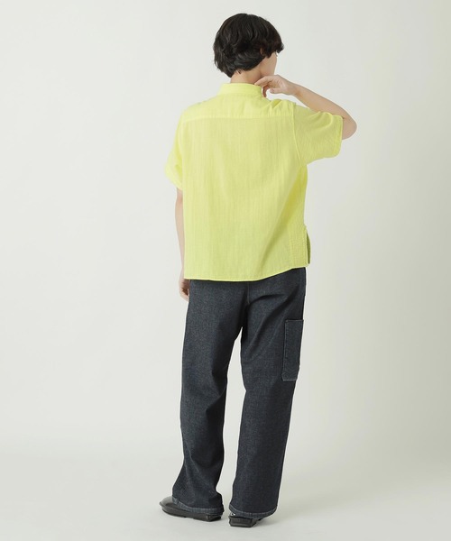 ZUCCa(ズッカ)の「DOUBLE GAUZE / S(シャツ/ブラウス・レディース・ブラック/ホワイト/ベージュ/イエロー・XL/M size)」の16枚目の写真