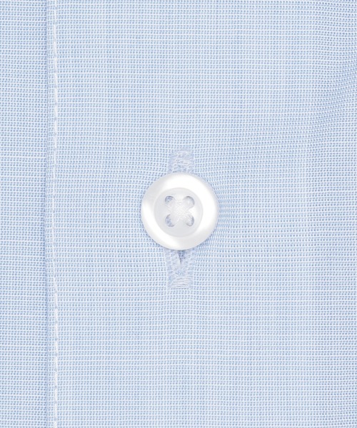 TOKYO SHIRTS（トウキョウシャツ）の「形態安定ノンアイロン ボタンダウン 長袖ビジネスワイシャツ（ビジネスシャツ・メンズ・ブルー・首回り39cm-裄丈80cm/首回り39cm-裄丈84cm/首回り41cm-裄丈82cm/首回り41cm-裄丈86cm/首回り42cm-裄丈82cm/首回り42cm-裄丈86cm/首回り43cm-裄丈82cm/首回り43cm-裄丈86cm/首回り37cm-裄丈80cm/首回り37cm-裄丈84cm）」の4枚目の写真