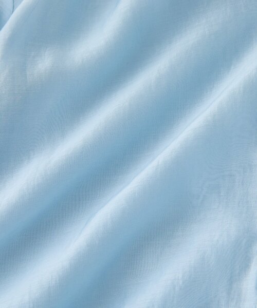 La boutique BonBon（ラブティックボンボン）の「【今すぐお届け！・1枚でおしゃれ見え】シアーレイヤードブラウス（シャツ/ブラウス・レディース・ホワイト/サックスブルー/チャコールグレー・FREE）」の14枚目の写真