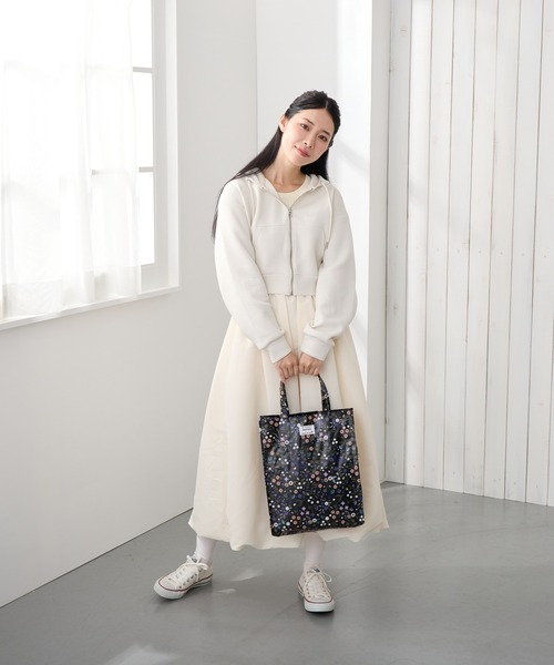 ROOTOTE(ルートート)の「ROOTOTE ルートート EU.アーキャトル.ラミネート-S(トートバッグ・レディース・オリーブ系1/ブラック系その他・FREE)」の6枚目の写真