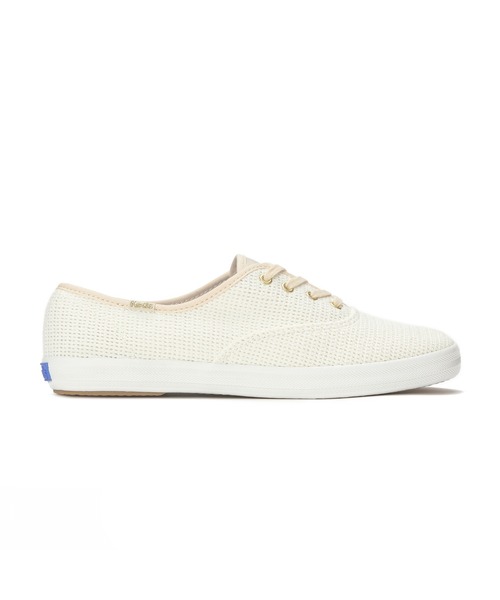 Keds（ケッズ）の「Keds ケッズ チャンピオン コットン メッシュ オフホワイト（スニーカー・レディース・オフホワイト・22.5cm/23.0cm/25.0cm/23.5cm/24.0cm/24.5cm）」の2枚目の写真