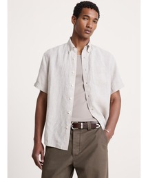 BANANA REPUBLIC（バナナリパブリック）の「スタンダードフィット リネン ショートスリーブ シャツ（シャツ/ブラウス）」