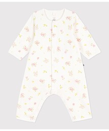 PETIT BATEAU｜プチバトーのロンパース（花柄・ボタニカル柄）通販
