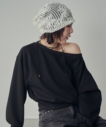 goocy（グーシー）の「レースフラワービーニー（キャップ）」