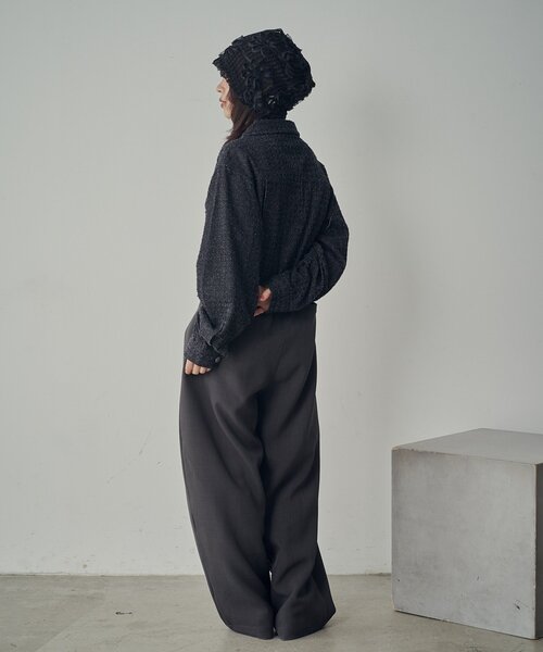 goocy（グーシー）の「レースフラワービーニー（キャップ・レディース・ブラック/アイボリー・FREE）」の15枚目の写真