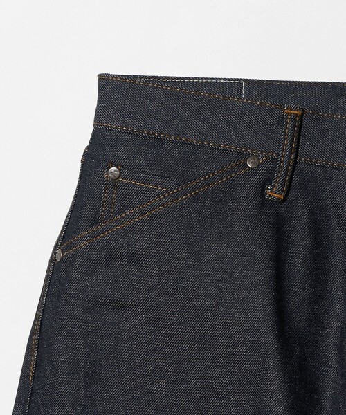 UNITED ARROWS & SONS（ユナイテッドアローズアンドサンズ）の「＜STABILIZER GNZ for UNITED ARROWS & SONS＞ EX  Wide Straight Denim/デニムパンツ（デニムパンツ・メンズ・ネイビー・34inch/32inch/30inch/36inch/28inch）」の3枚目の写真