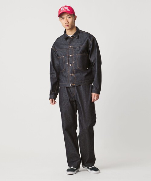 UNITED ARROWS & SONS（ユナイテッドアローズアンドサンズ）の「＜STABILIZER GNZ for UNITED ARROWS & SONS＞ EX  Wide Straight Denim/デニムパンツ（デニムパンツ・メンズ・ネイビー・34inch/32inch/30inch/36inch/28inch）」の12枚目の写真