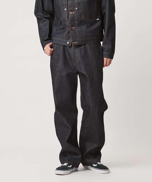 UNITED ARROWS & SONS（ユナイテッドアローズアンドサンズ）の「＜STABILIZER GNZ for UNITED ARROWS & SONS＞ EX  Wide Straight Denim/デニムパンツ（デニムパンツ・メンズ・ネイビー・34inch/32inch/30inch/36inch/28inch）」の13枚目の写真