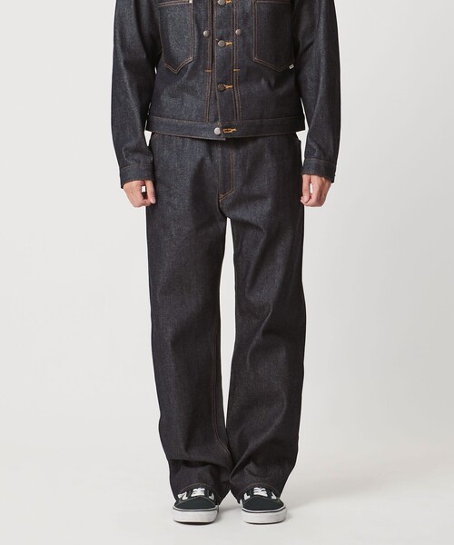 UNITED ARROWS & SONS（ユナイテッドアローズアンドサンズ）の「＜STABILIZER GNZ for UNITED ARROWS & SONS＞ EX  Wide Straight Denim/デニムパンツ（デニムパンツ・メンズ・ネイビー・34inch/32inch/30inch/36inch/28inch）」の14枚目の写真
