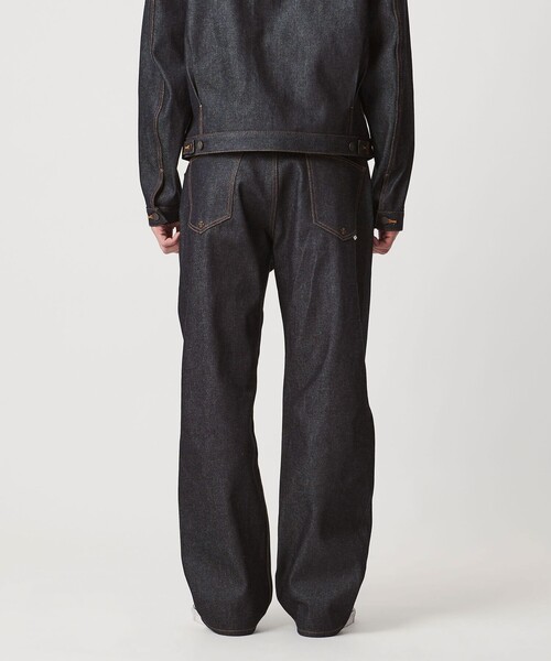 UNITED ARROWS & SONS（ユナイテッドアローズアンドサンズ）の「＜STABILIZER GNZ for UNITED ARROWS & SONS＞ EX  Wide Straight Denim/デニムパンツ（デニムパンツ・メンズ・ネイビー・34inch/32inch/30inch/36inch/28inch）」の16枚目の写真