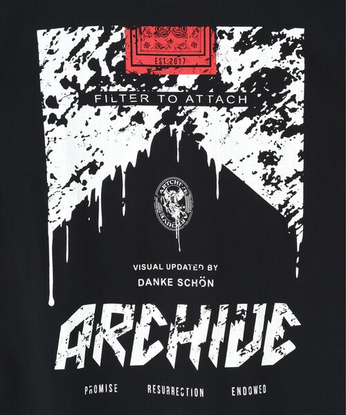DANKE SCHON(ダンケシェーン)の「【WEB&DEPOT限定】DankeSchon/ダンケシェーン/S/S Tee CIGARETTE(Tシャツ/カットソー・メンズ・ホワイト/ブラック・L/M)」の16枚目の写真