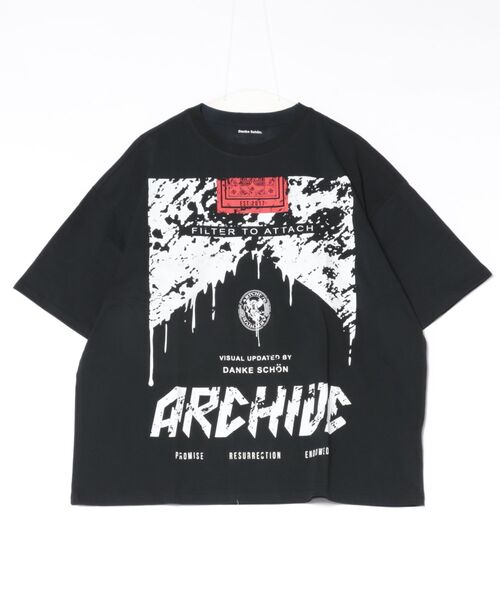 DANKE SCHON(ダンケシェーン)の「【WEB&DEPOT限定】DankeSchon/ダンケシェーン/S/S Tee CIGARETTE(Tシャツ/カットソー・メンズ・ホワイト/ブラック・L/M)」の13枚目の写真