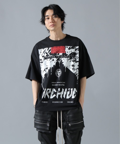 DANKE SCHON(ダンケシェーン)の「【WEB&DEPOT限定】DankeSchon/ダンケシェーン/S/S Tee CIGARETTE(Tシャツ/カットソー・メンズ・ホワイト/ブラック・L/M)」の8枚目の写真