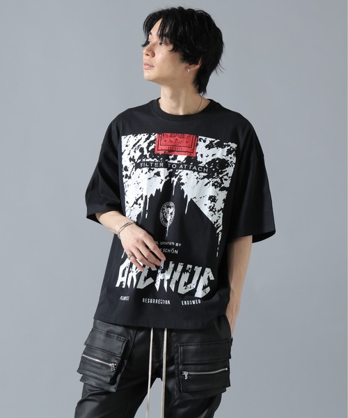 DANKE SCHON(ダンケシェーン)の「【WEB&DEPOT限定】DankeSchon/ダンケシェーン/S/S Tee CIGARETTE(Tシャツ/カットソー・メンズ・ホワイト/ブラック・L/M)」の10枚目の写真