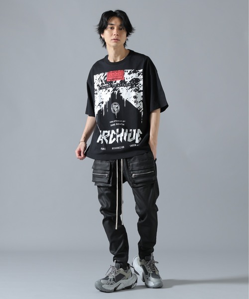 DANKE SCHON(ダンケシェーン)の「【WEB&DEPOT限定】DankeSchon/ダンケシェーン/S/S Tee CIGARETTE(Tシャツ/カットソー・メンズ・ホワイト/ブラック・L/M)」の11枚目の写真