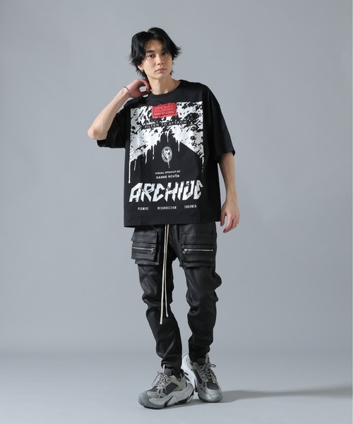 DANKE SCHON(ダンケシェーン)の「【WEB&DEPOT限定】DankeSchon/ダンケシェーン/S/S Tee CIGARETTE(Tシャツ/カットソー・メンズ・ホワイト/ブラック・L/M)」の12枚目の写真