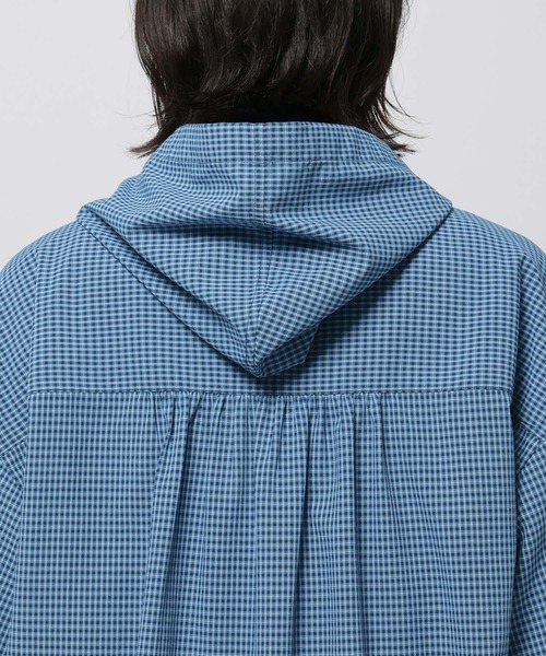 niko and...（ニコアンド）の「アソートUVフーディシャツ（シャツ/ブラウス・レディース・ライトブルー/オフホワイト/ブルー・FREE）」の17枚目の写真