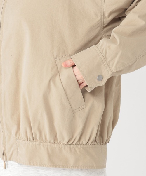studio CLIP（スタディオクリップ）の「コットンナイロンスタンドブルゾン（ブルゾン・レディース・アイボリー/ベージュ・FREE）」の22枚目の写真