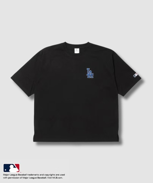 MLB T-Style Wappen Front Back Logo T — футболка MLB с вышитым логотипом спереди и сзади