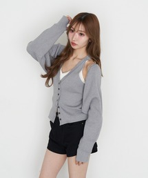 RAY CASSIN（レイカズン）の「ニットショートボレロ（ニット/セーター）」