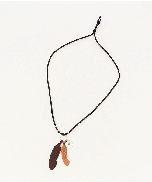 チャイハネ（チャイハネ）の「【チャイハネ】レファスタMEN'Sネックレス（ネックレス・メンズ・ブルー/ブラウン・FREE）」の3枚目の写真