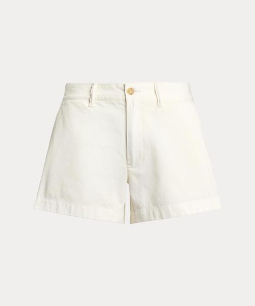 POLO RALPH LAUREN（ポロ ラルフ ローレン）の「コットン チノ ショートパンツ（チノパンツ・レディース・ホワイト・0）」の7枚目の写真