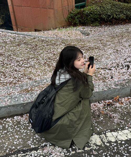 MACNI(マクニ)の「TRACKER NYLON BACKPACK BLACK(バックパック/リュック・レディース・ブラック・FREE)」の5枚目の写真