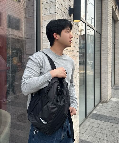 MACNI(マクニ)の「TRACKER NYLON BACKPACK BLACK(バックパック/リュック・レディース・ブラック・FREE)」の9枚目の写真