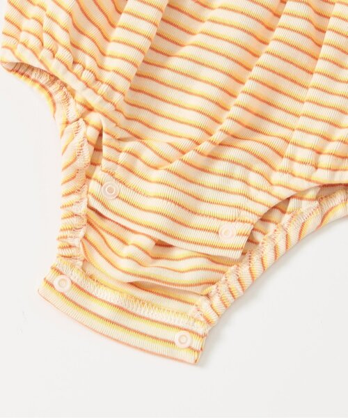 BREEZE（ブリーズ）の「【リンク】Bpop ミジンボーダータンクボディオール（ロンパース・キッズ・イエロー/グリーン/レッド・70/80）」の12枚目の写真