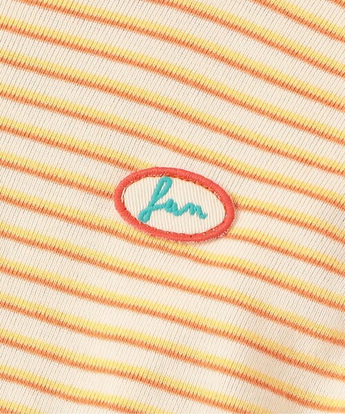 BREEZE（ブリーズ）の「【リンク】Bpop ミジンボーダータンクボディオール（ロンパース・キッズ・イエロー/グリーン/レッド・70/80）」の7枚目の写真