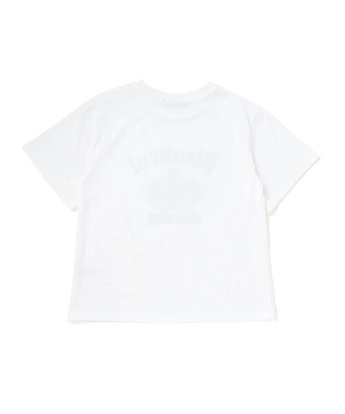 ZIDDY（ジディ）の「レイヤード風 シアーチュール ラメロゴTシャツ(130~160cm)（その他トップス・キッズ・オフホワイト/グレー・130cm/FREE/140cm/150cm）」の13枚目の写真